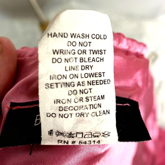 Strapless Pink Gown 8 Crystal Beaded Flowing Chiffon Prom Pageant Formal Dress - Picture 9 of 10